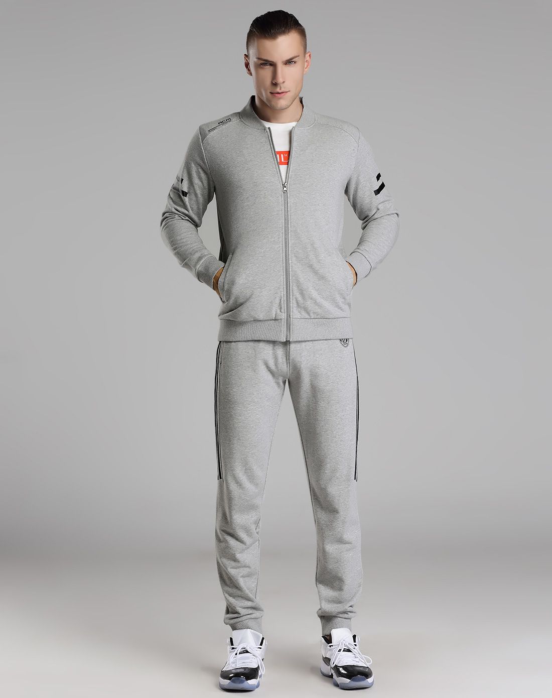 简约舒适 男士运动休闲套装 焦点系列