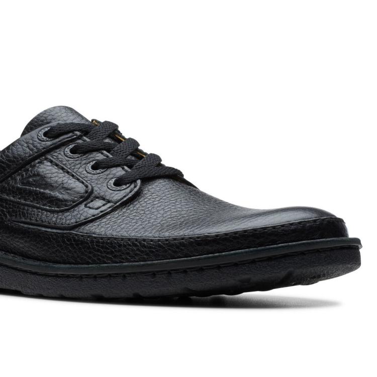 clarks 日常通勤 简约时尚复古百搭男休闲皮鞋 自然系列