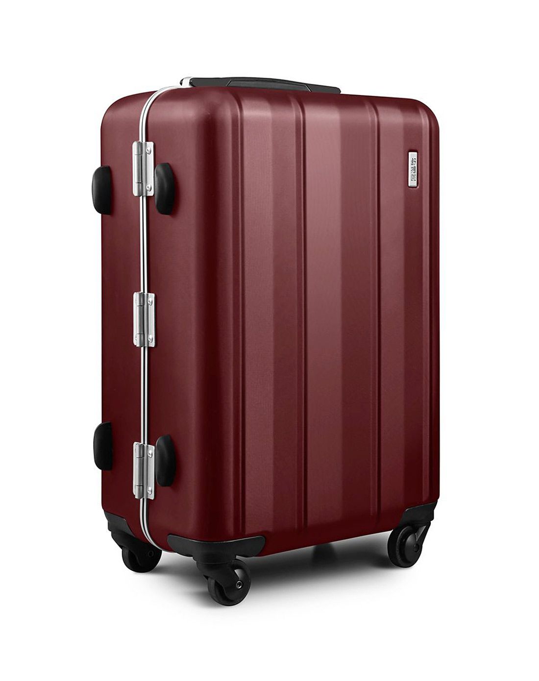 舒提啦拉杆箱 pc刹车轮24寸红色