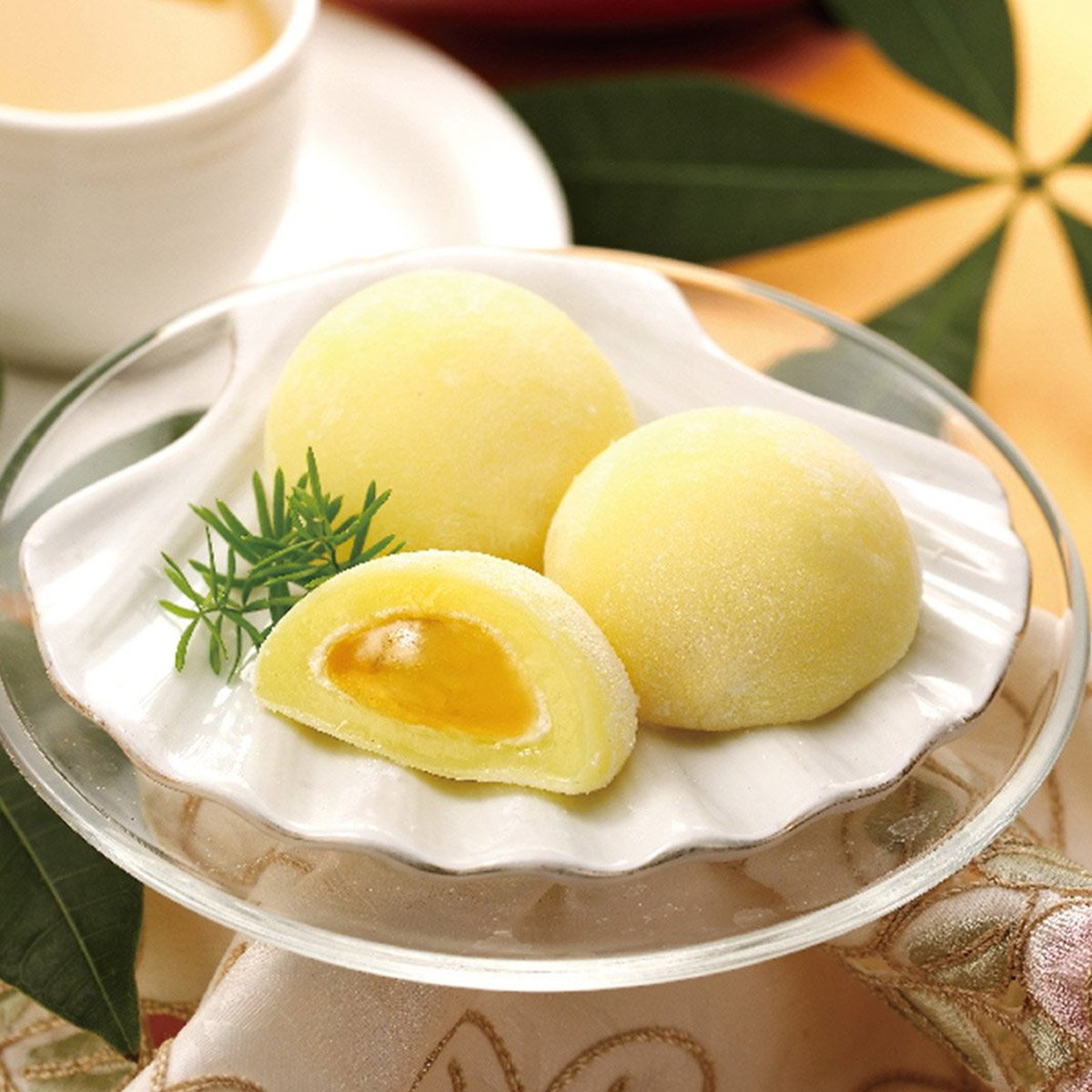 台湾皇族麻薯主题馆 台湾进口水果麻糬(芒果)132g传统糕点休闲零食