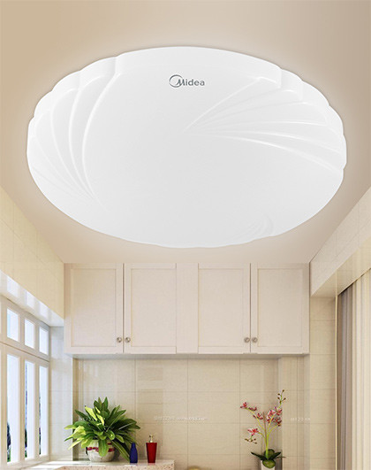 美的led吸顶灯 节能护眼灯具 凤尾