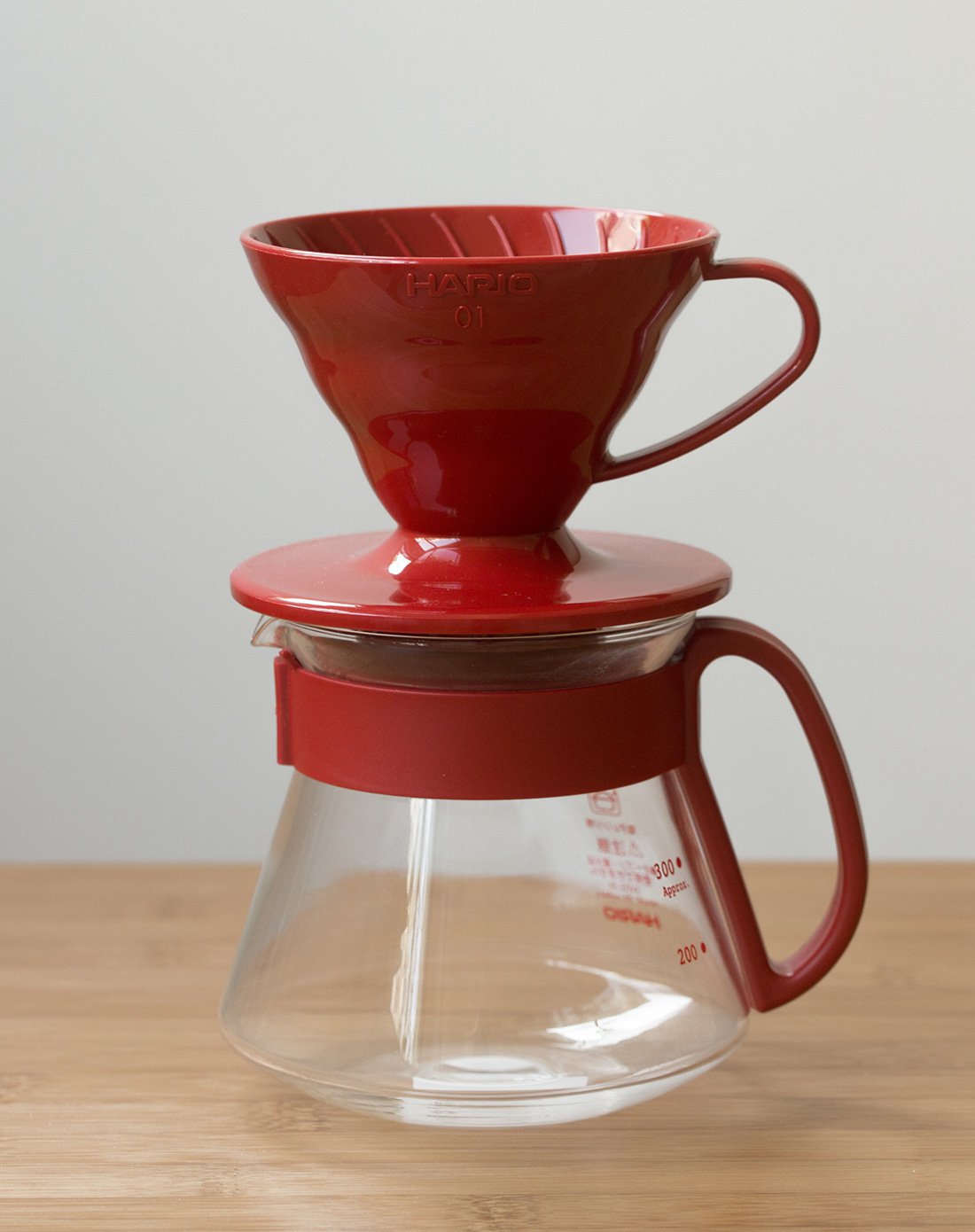 日本hario玻璃器具专场日本原装进口初级手冲咖啡壶套装vdsp-2012r