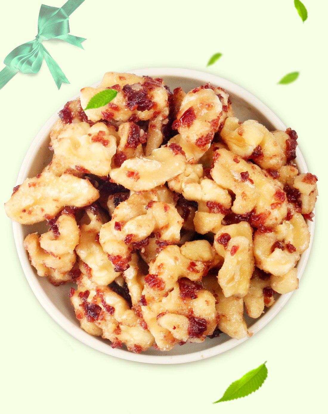 蔓越莓干核桃仁118g