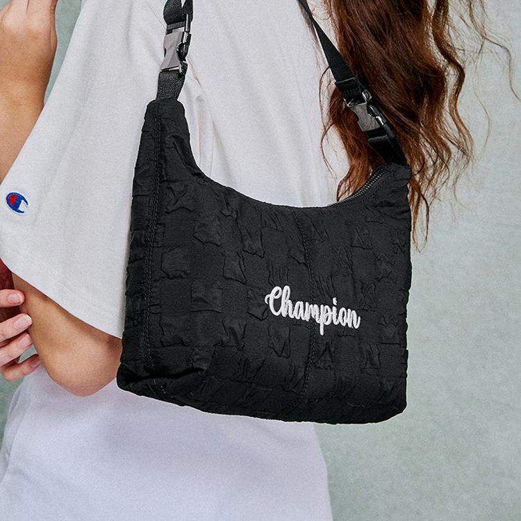 Champion 【品牌直营】lunch  Box Handbag男女单肩包 In Black