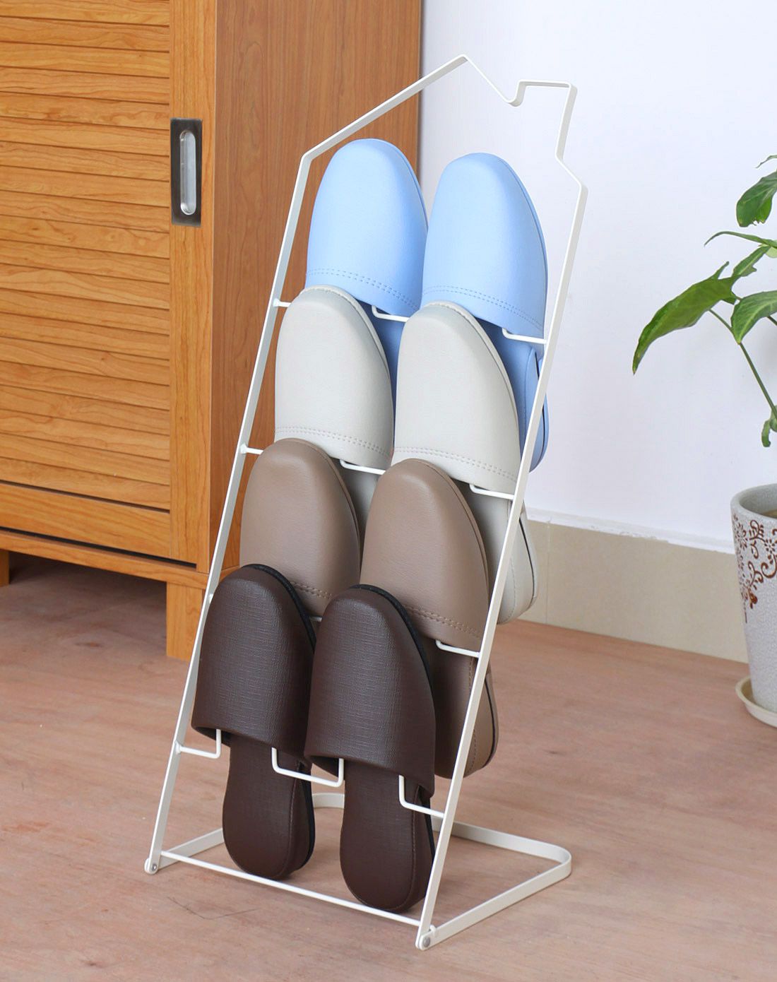 房屋型可折叠鞋架