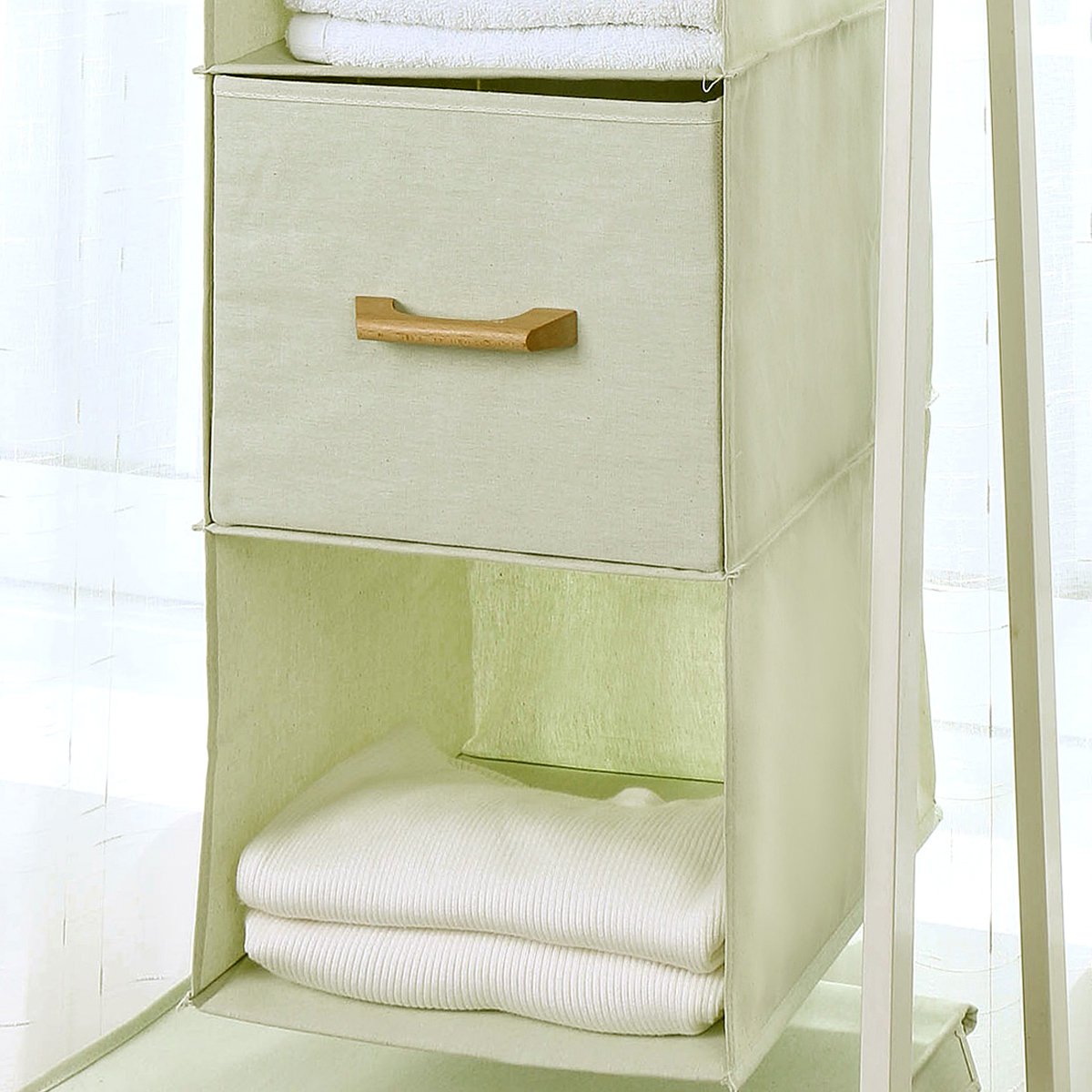 淳系列淡抹茶四格毛衣收纳 抽斗套装