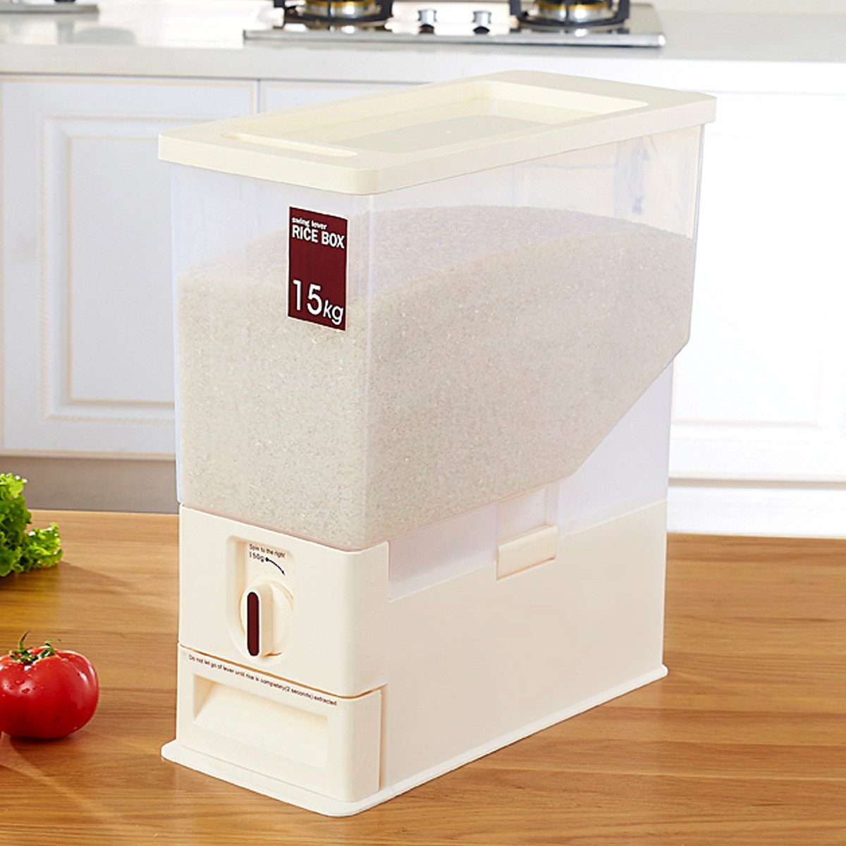 多功能密封储物米桶自动计量米桶15kg