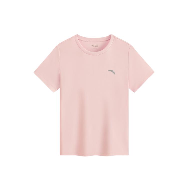 安踏 速干T易去污儿童t恤短袖薄款男童短袖女童运动休闲T恤安踏童装