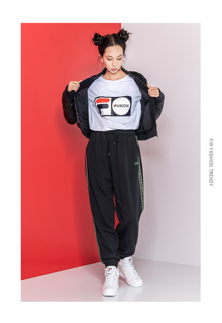 斐乐fusion潮牌系列 女款时尚潮流舒适棒球服t11w849704fbk_唯品会