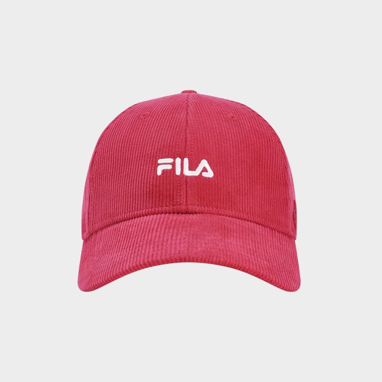 Fila 【情侣款】休闲帽子男女同款灯芯绒棒球帽多彩百搭日常运动帽 In Animal Print