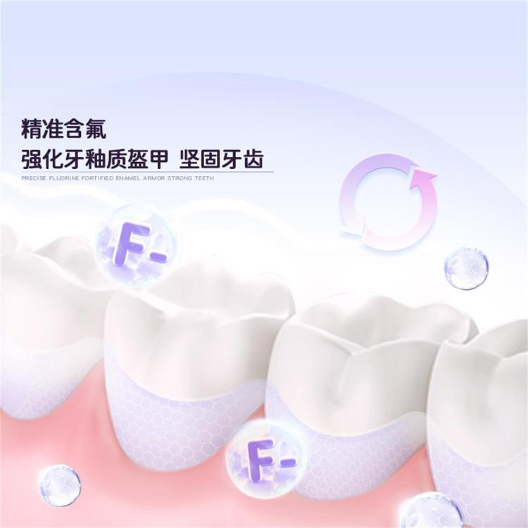 舒客 【郭晶晶同款】儿童牙膏抗糖防蛀2到6到12岁含氟防蛀儿童修护