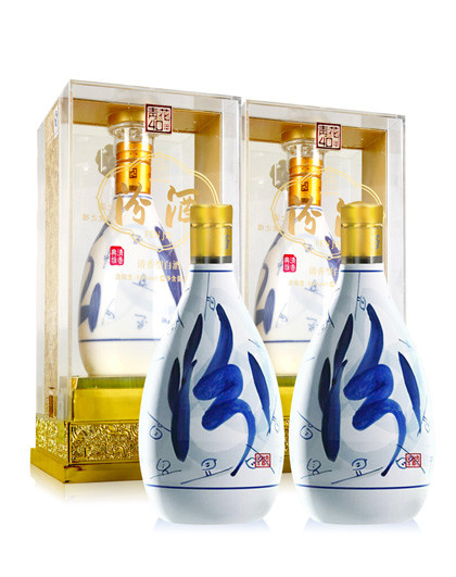 55度青花瓷四十年汾酒500ml*2