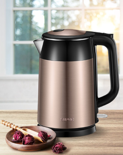 supor/苏泊尔 swf17s26a全钢无缝 双层防烫 电水壶/热水瓶