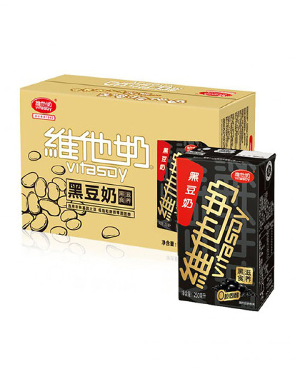 vitasoy维他奶黑豆奶 250ml*16盒 整箱