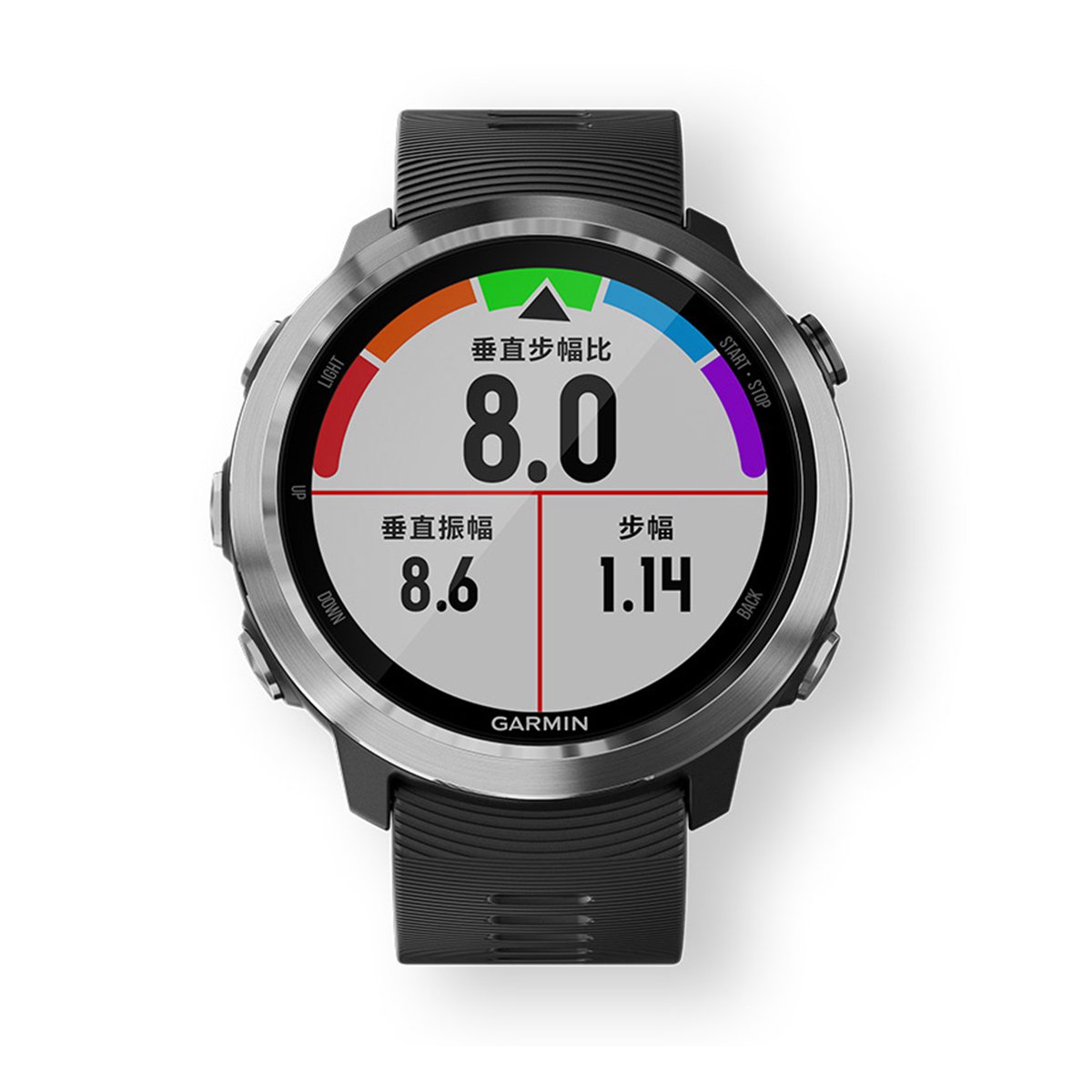 garmin 佳明 forerunner 645(标准黑版)光电心率功能gps运动手表 音乐