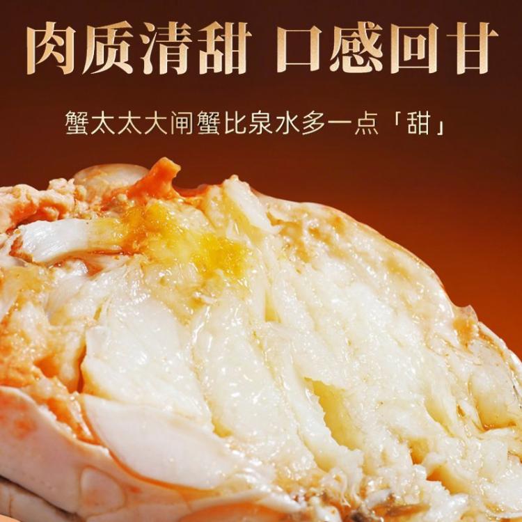 蟹太太 【蟹卡】大闸蟹公4.5两母3.5两4对装礼券螃蟹教师中秋礼盒 图片 9