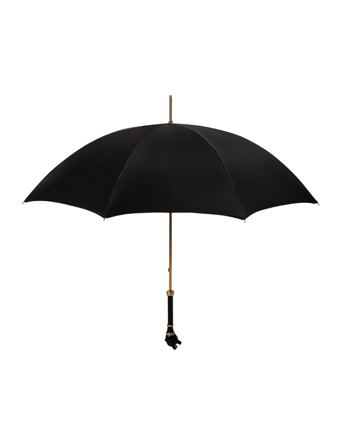 【pasotti】 男女士通用黑豹长柄伞 半自动晴雨伞