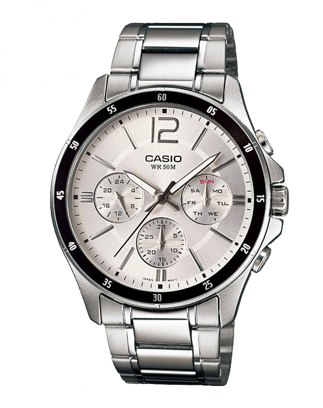 【为礼而生】卡西欧casio 钢带防水石英男表