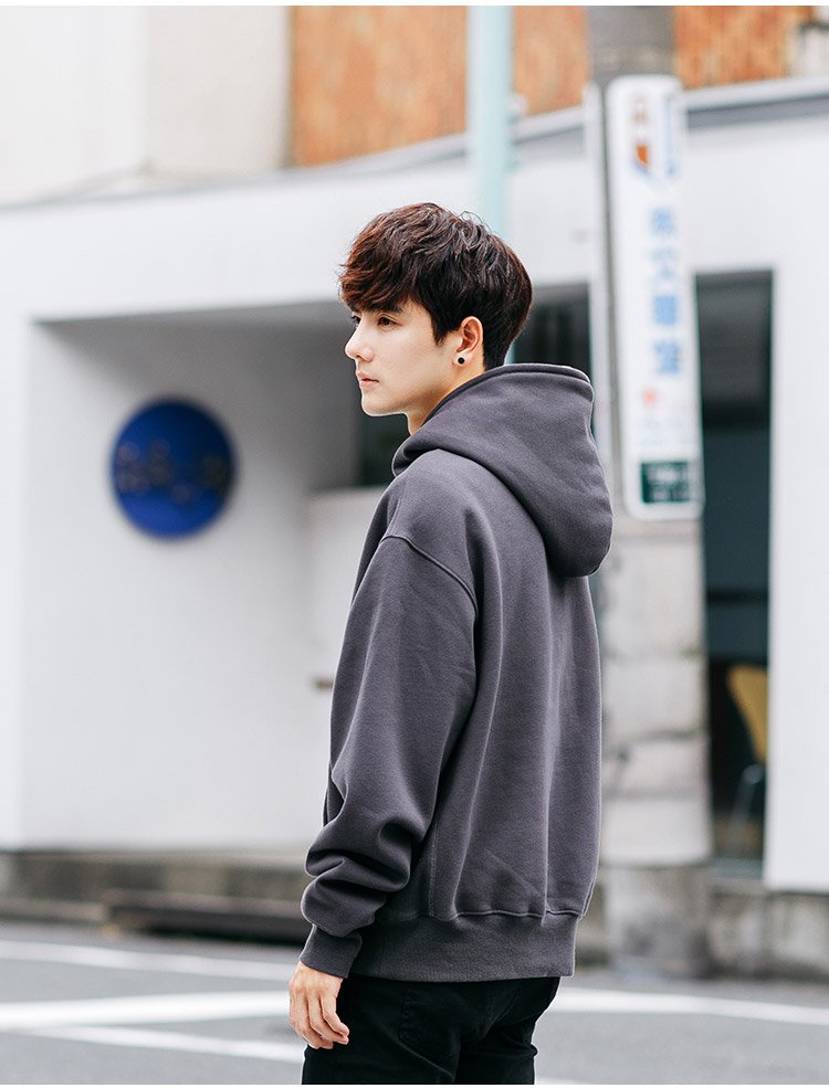 抹茶故事matchastory开年钜惠大贴袋纯色连帽卫衣m538w508023_唯品会