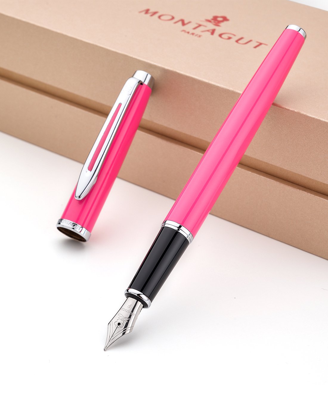 法国梦特娇梦幻钢笔特细笔