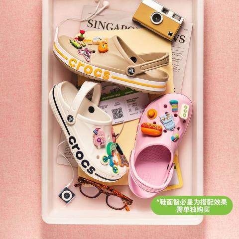 CROCS 卡骆驰 2026春季新款贝雅卡骆班男女户外休闲沙滩鞋洞洞鞋 图片 2