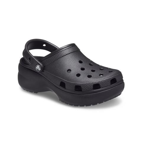 CROCS 卡骆驰女凉鞋 经典厚底夏季云朵洞洞鞋女士老爹鞋【含鞋花】 图片 2