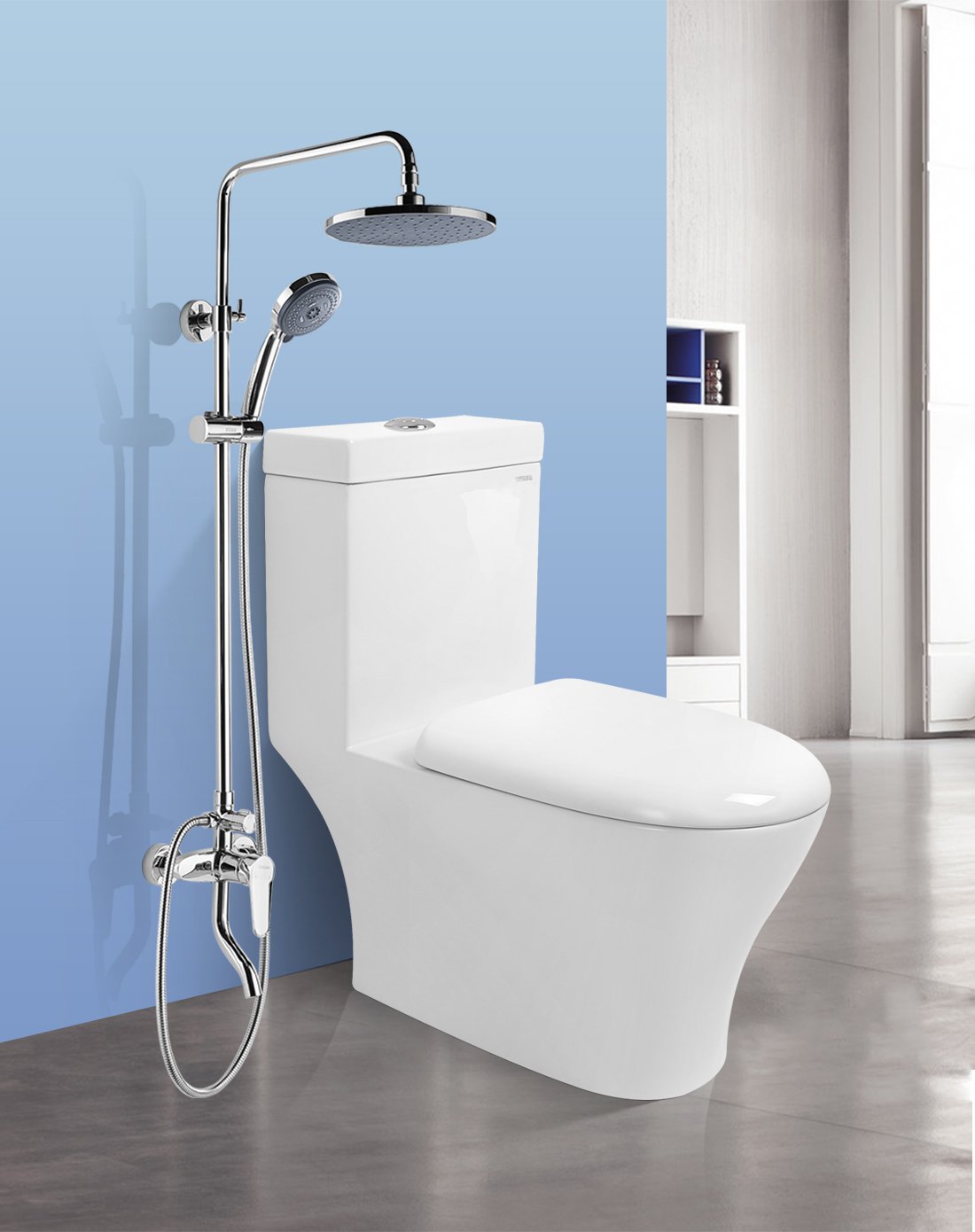 浪鲸吉博力马桶 花洒超值套餐