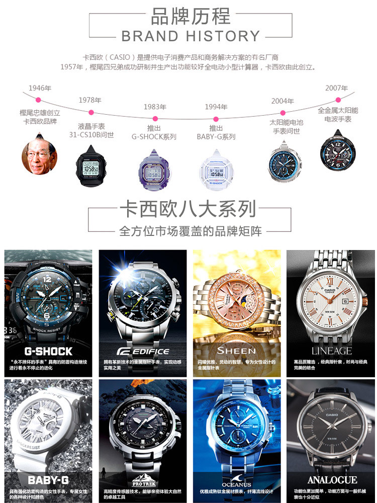 卡西欧【正品授权】卡西欧手表指针系列指针石英男士手表mtp-1302d-1a