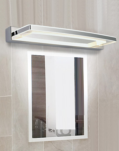 三雄极光 led镜前灯 晶沁现代简约防水防雾浴室卫生间镜灯壁灯