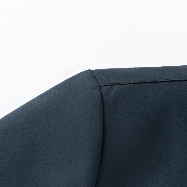 罗蒙 【垂感丝滑】无痕领经典老干部夹克男商务外套男士夹克春秋男外套