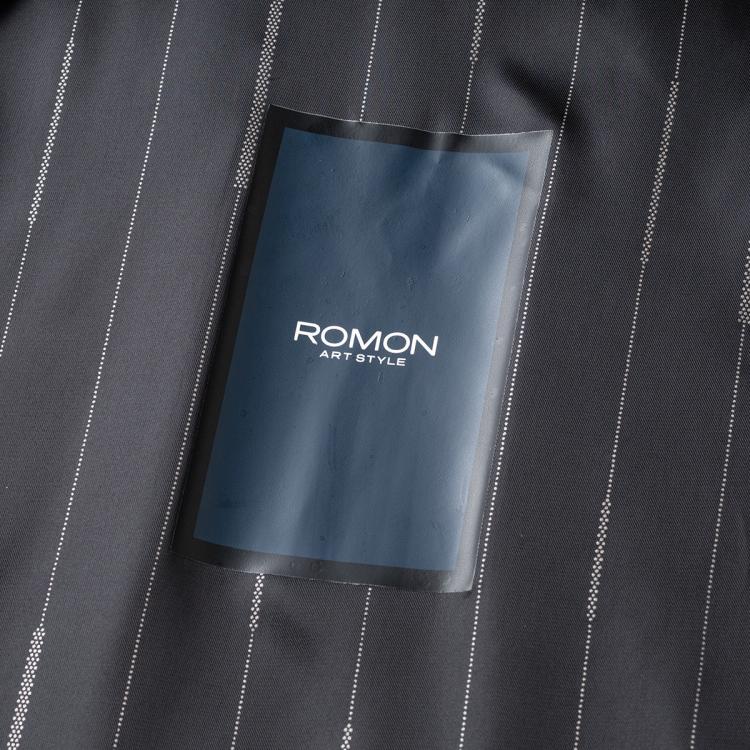 罗蒙 【垂感丝滑】无痕领经典老干部夹克男商务外套男士夹克春秋男外套
