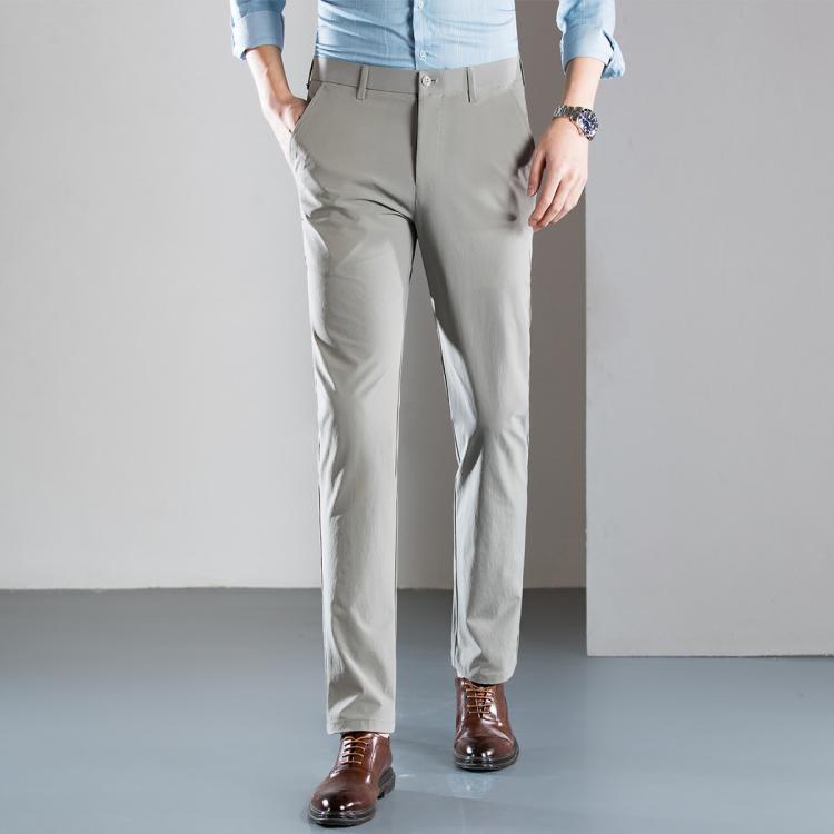 罗蒙 【六维弹力裤】男裤四季舒适男士休闲裤易打理百搭裤子男士西裤男