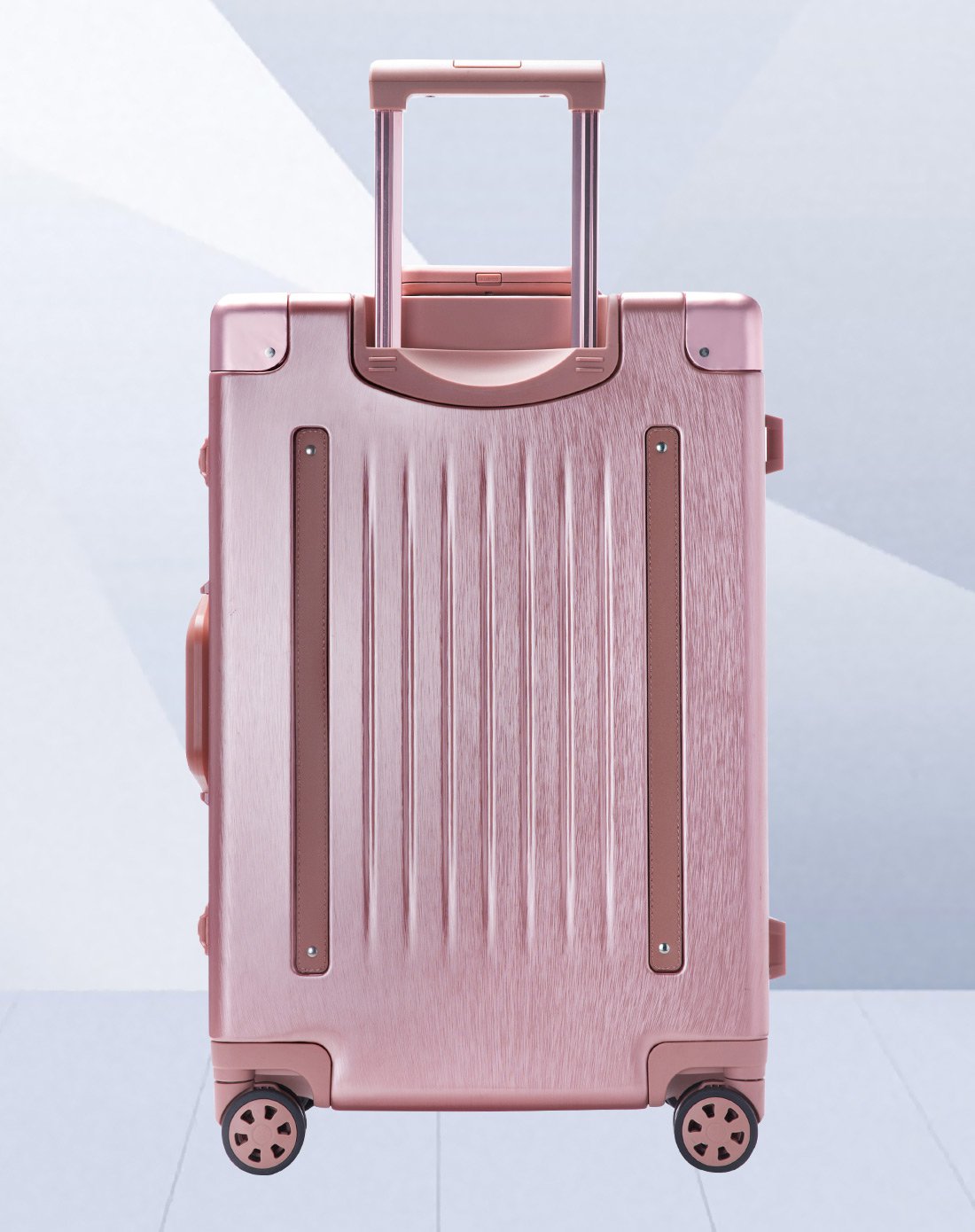 旅行之恋 2018新款铆钉装饰对称美感万向轮男女通用旅行箱拉杆箱行李