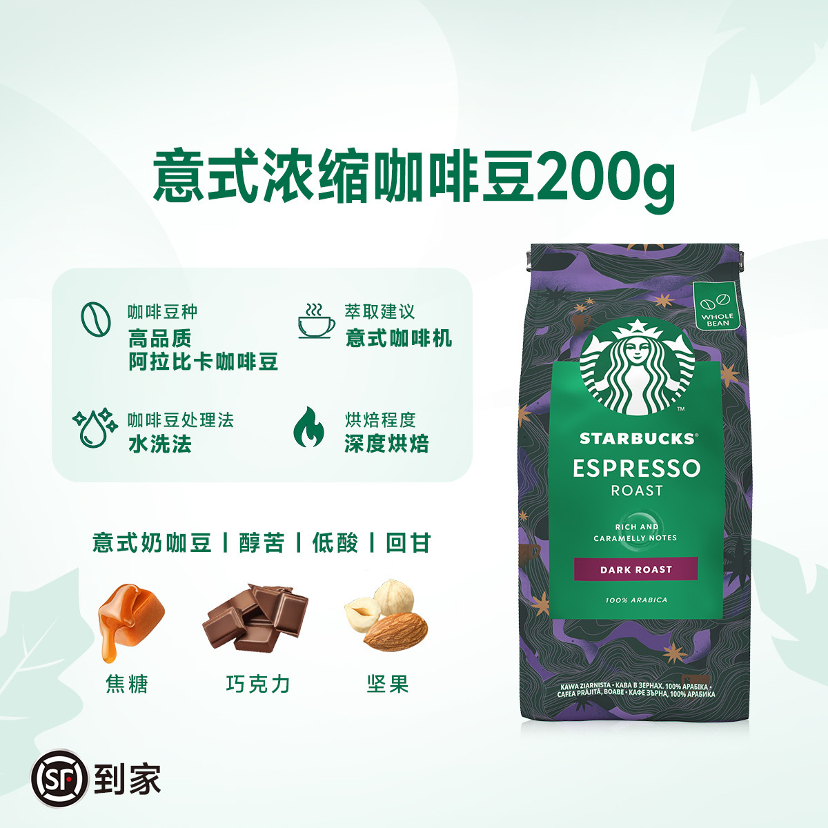 星巴克 【多口味】中度/深度烘培咖啡豆原装进口手冲咖啡黑咖啡星级品质