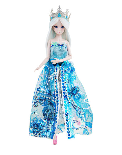 叶罗丽芭比娃娃儿童生日礼物精美礼盒装洋娃娃29厘米冰公主