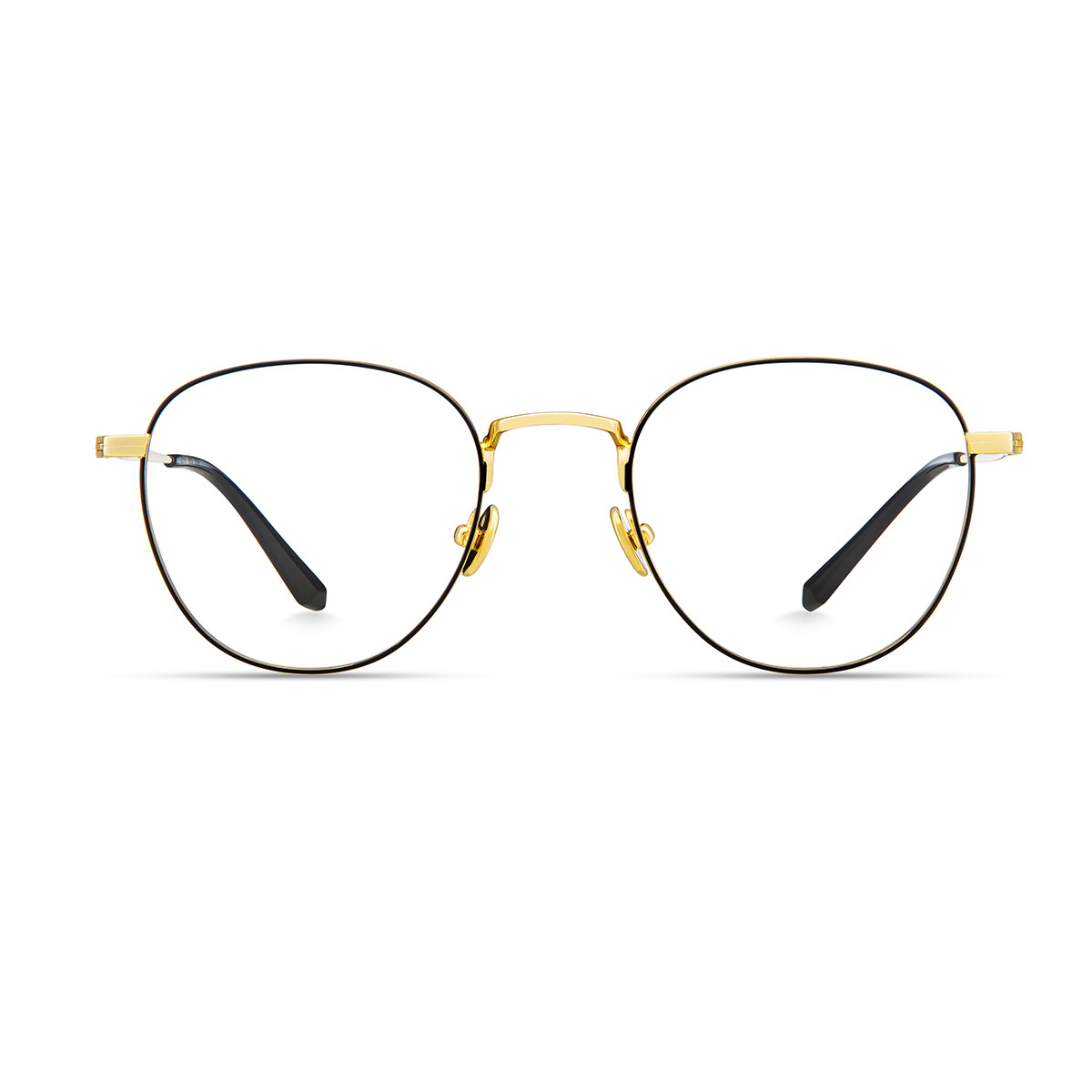 陌森时尚圆框商务光学架眼镜框