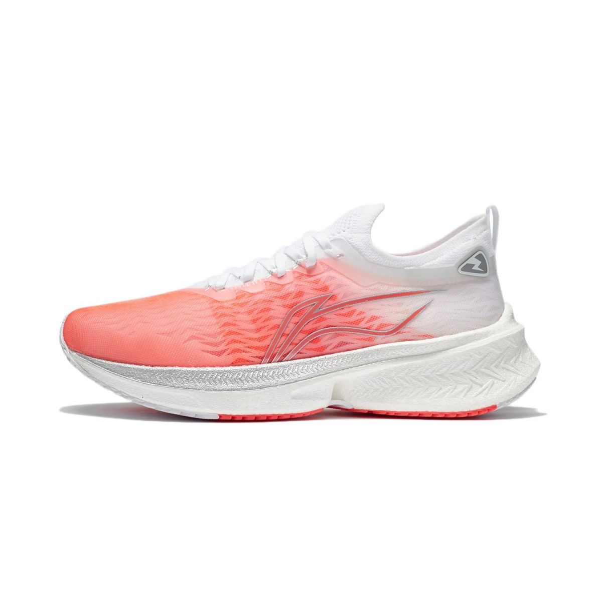 跑步鞋女飞电discovery女子反光一体织支撑稳定竞速跑鞋