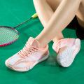 李宁 运动鞋女子时尚透气回弹贴地飞行LITE女羽毛球训练比赛鞋女 图片 1