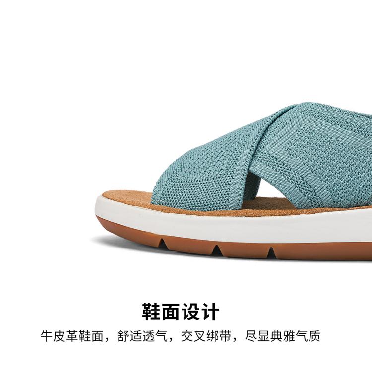 CLARKS 其乐女鞋夏季厚底露趾舒适百搭运动女凉鞋 6920837934886798229