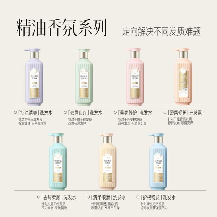 三生花 【李宇春同款】百雀羚旗下洗发水去屑止痒控油蓬松持久留香洗发露 图 5