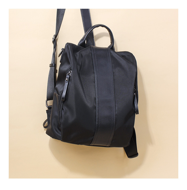 2020春夏新款女包尼龙牛津布休闲双肩包大容量软背包双肩背包女