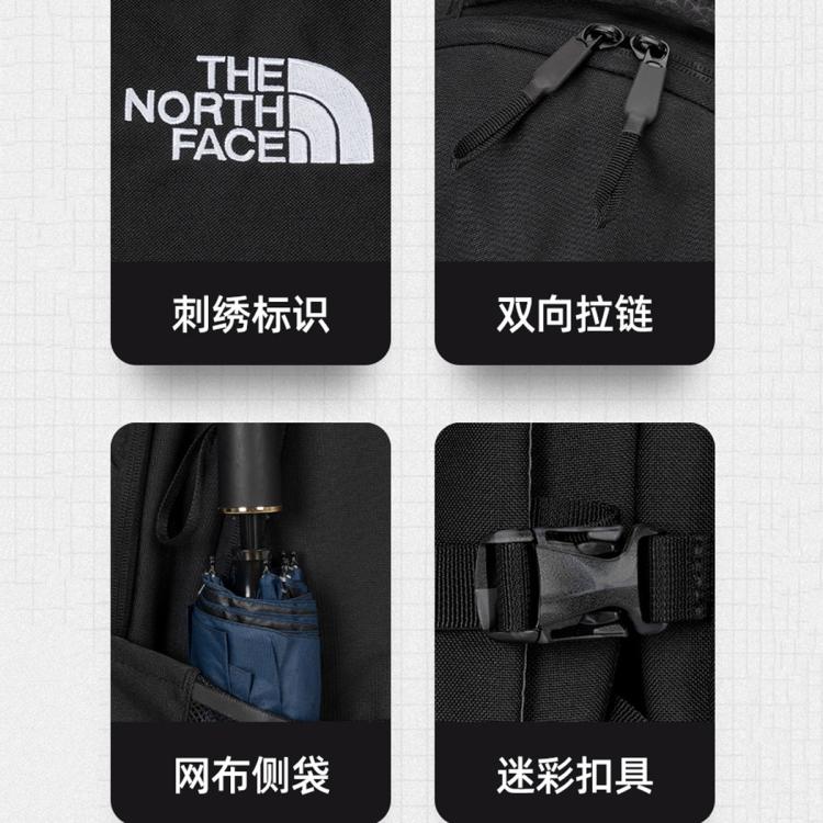 THE NORTH FACE The North Face 男包女包户外通勤运动包旅行包学生书包休闲双肩包时尚运动背包 6921036580892696217