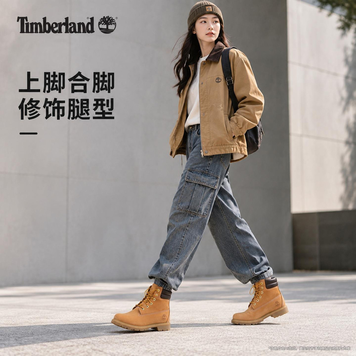 TIMBERLAND 高帮大黄靴耐磨女鞋户外时尚休闲工装靴 鞋靴为宽版|A161G