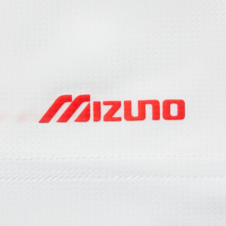 MIZUNO 撞色拼接凉感短袖T恤球迷助威服运动T恤男女短t