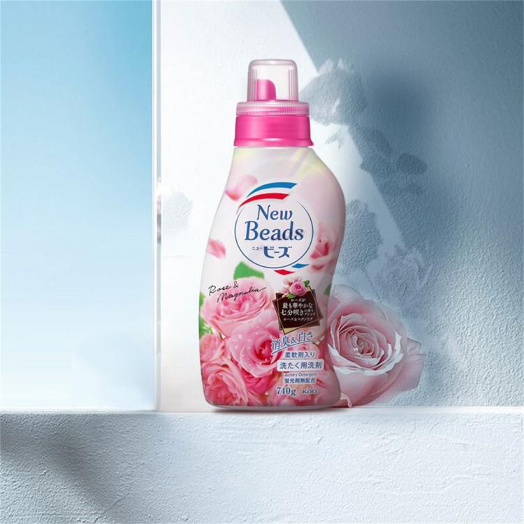 花王 【2瓶装】柔顺香氛洗衣液衣物护色洗衣清洁去污含柔顺剂持久留香