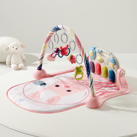 Babycare 【新生礼盒】婴儿多功能脚踏钢琴健身架0-36个月宝宝益智玩具 图片 7