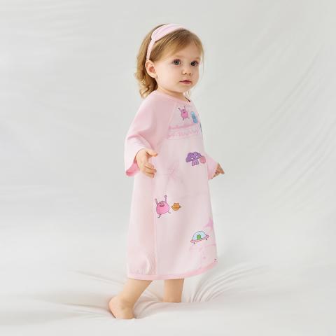 Babycare 【夏季薄款】莫代尔婴儿睡袋睡衣儿童家居服睡袋防踢被宝宝睡袋 图片 1