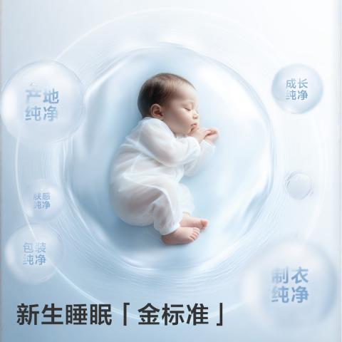 Babycare 包被婴儿宝宝纯棉包单新生儿防惊跳宝宝襁褓包巾抱被 图片 3