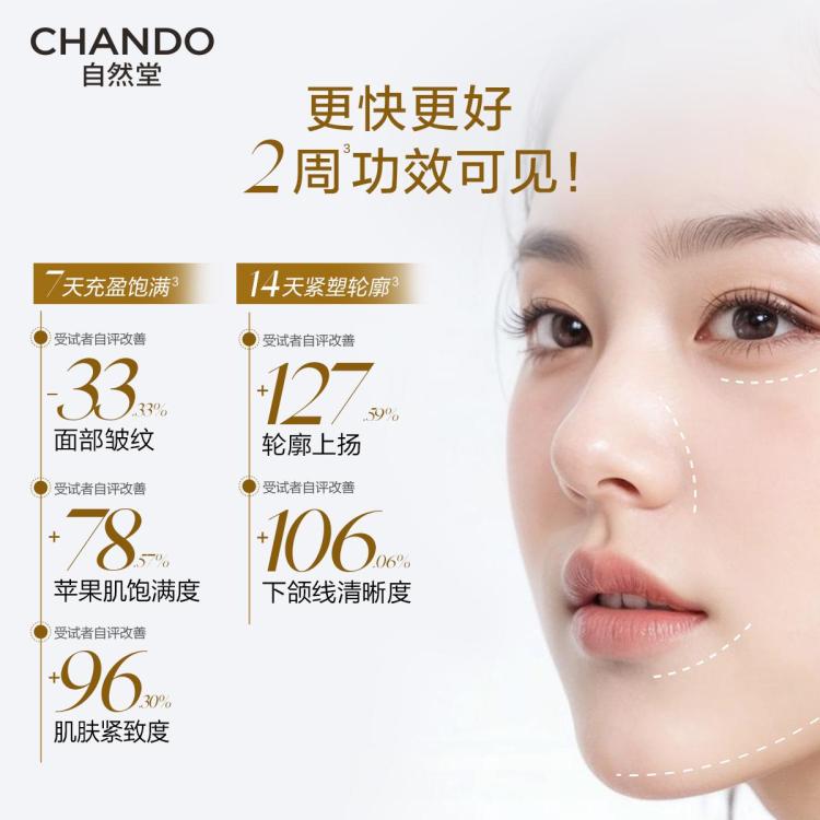 自然堂 【中秋礼遇】多肽冰肌速紧水乳霜护肤品套装肌肽淡纹抗氧提亮 图 6