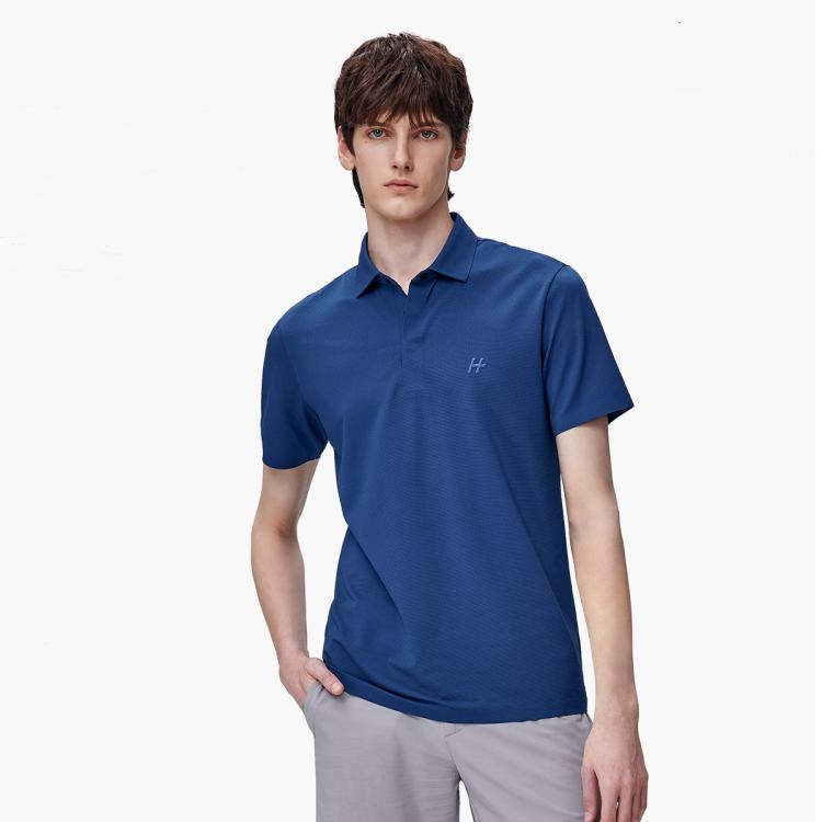 Daniel Hechter 【专柜同款 弹力速干面料】吸湿透气男士polo衫夏季短袖t恤 In Blue